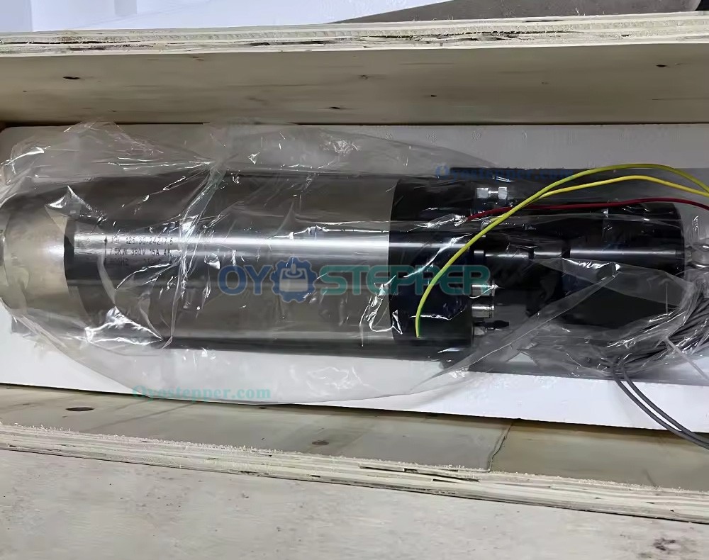 7.5KW Water Cooled ATC Spindle Motor 220V/380V BT30 24000RPM Motorized Spindle Motor
